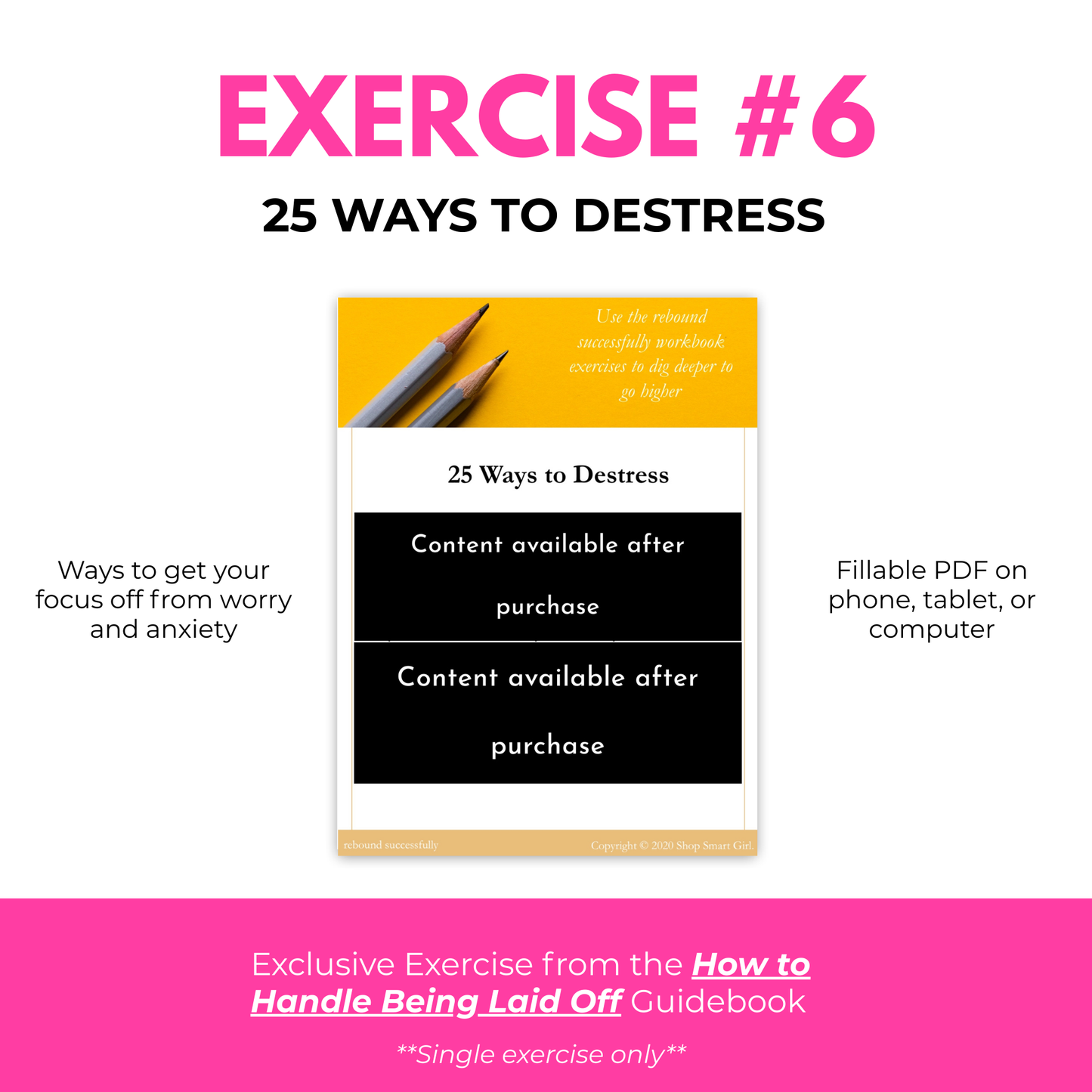 How to Handle Nosey Co-Workers and Your Emotion After Being Laid Off or Let Go - STEP UP Guidebook + Exercises